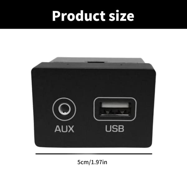 Auto Lydfrekvens USB AUX-port Adapter Samling 96120D3500 96120-D3500