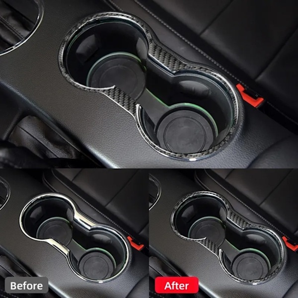 Vattenkopp Dekorativt Skydd Bil Styling Interiör för MustangGT 2015-2021