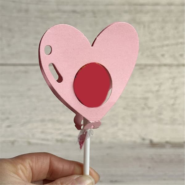 Hjärtformade stansmallar i kolstål för scrapbooking