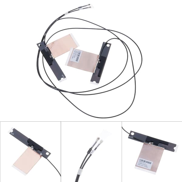 MHF4 Antenne 2.4G 5G Intern Bærbar WiFi Antenne til M.2 NGFF Modul