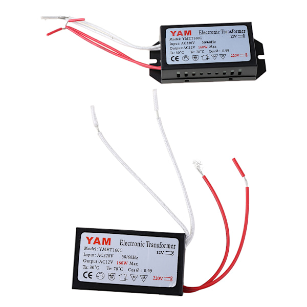 160W 220V halogenljus LED-drivrutin Power Elektronisk transformator