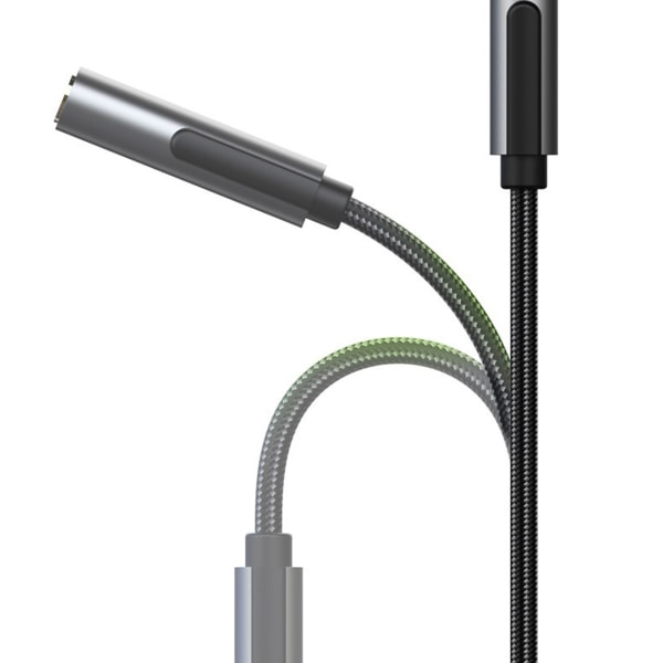 USB Typ C till 3,5 mm Audio Jack Adapter Anslutning av mobiltelefoner Typ C Kabelomvandlare för HuaWei för HTC Mobile Phone Adap