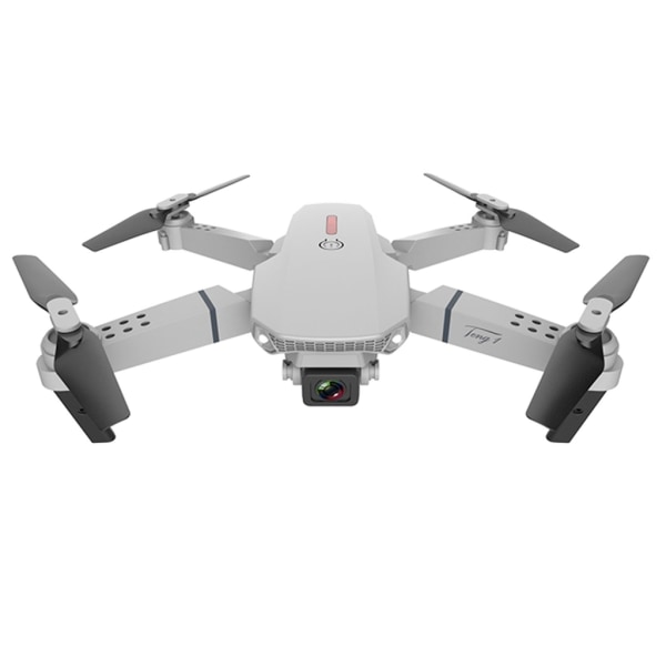 RC FPV Drone 4-axlig hopfällbar RC Quadcopter Optical Flow 4K Dual Camera Fjärrkontroll Drone 6-12Y Barn Vuxna Favoritpresent Black
