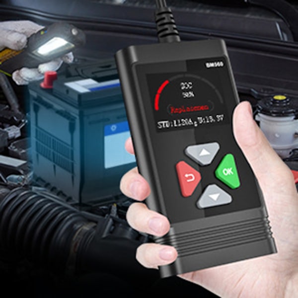 Startströmsladdningstestare Diagnostikverktyg Generator Batteritestare Analysator
