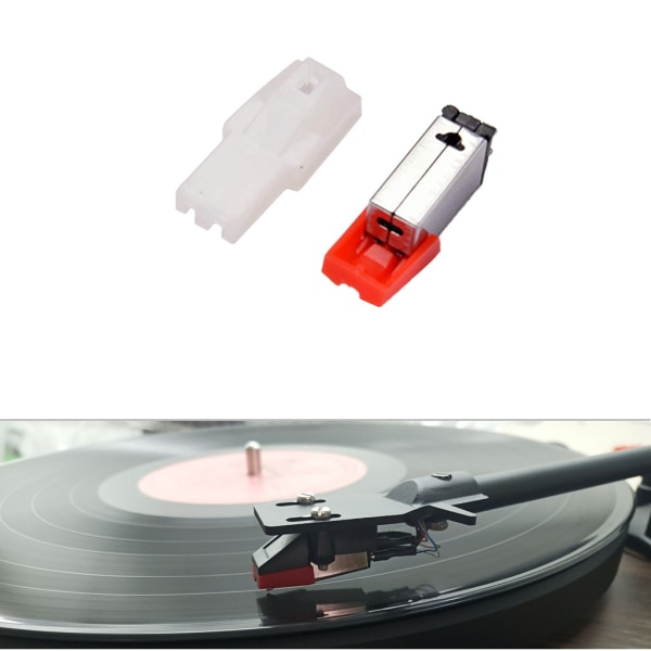 Skivspelare Stylus Dynamic Magnetic Skivspelare Reader Vinyl för LP Grammofon Ersättningstillbehör