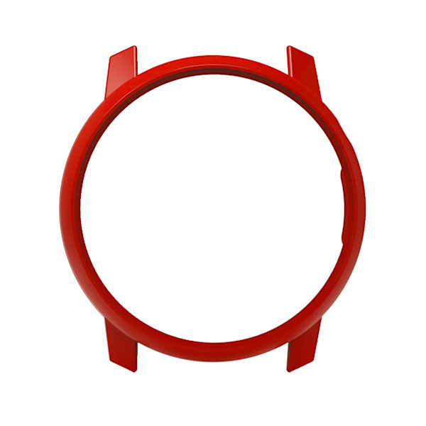 För Coros Pace 3- watch Skyddsfodral Lättvikts anti-scratch hårt hölje Skyddsskal Stötsäkert PC- case cover Red