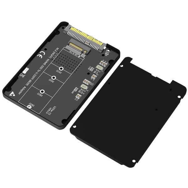 SFF-8639 NVME til NGFF M.2 M-Key PCIe SSD-adapter til stationære computere