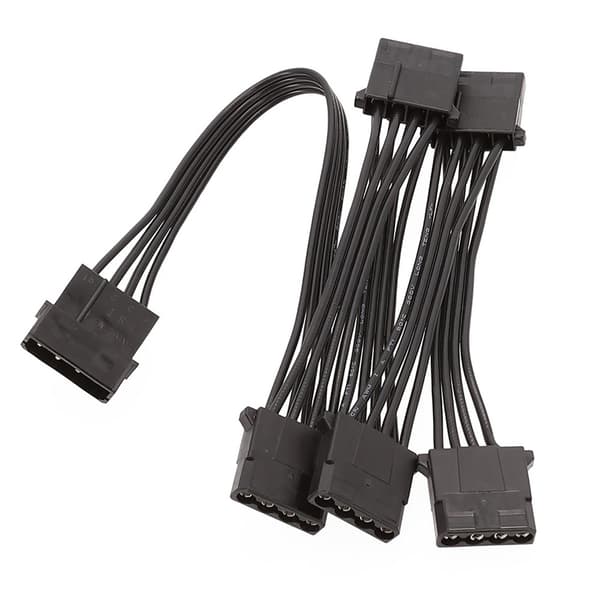 IDE til SATA Strømsplitterkabel Stor 4Pin til IDE SATA Strømkonverteringslinje