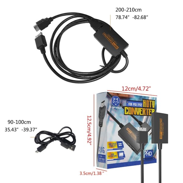 Konverteradapterkonsol til High Definition Link-kabel