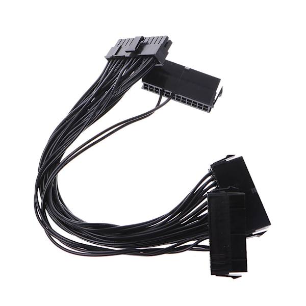 24-Pin 20+4-Pin 3-vägs Multipla PSU A TX Strömförsörjningsadapter Kablar 18AWG Tråd Lämplig För Synkron Start Moderkort Mining