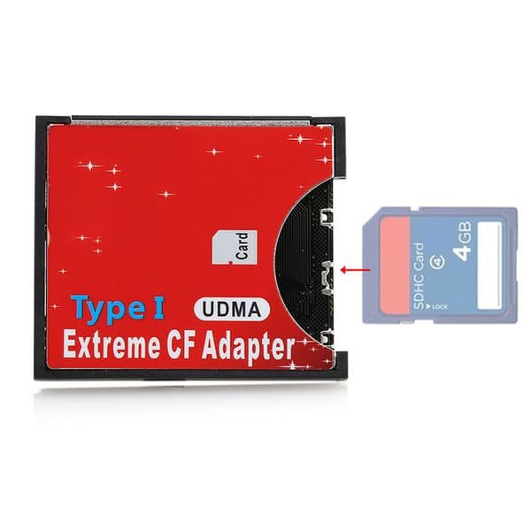 CF-kortleser for datamaskin, SD CF Micro-SD TF minnekortleseradapter