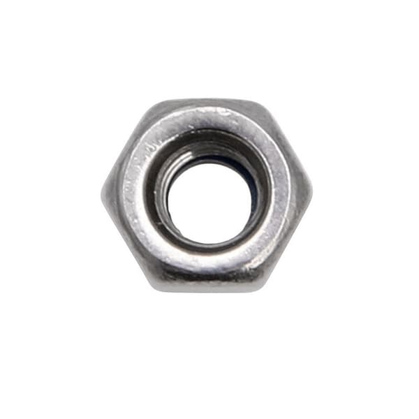 100 stk/sett M3 rustfritt stål skruelås nylon sekskantmutter innfelt låsemuttere 3mm