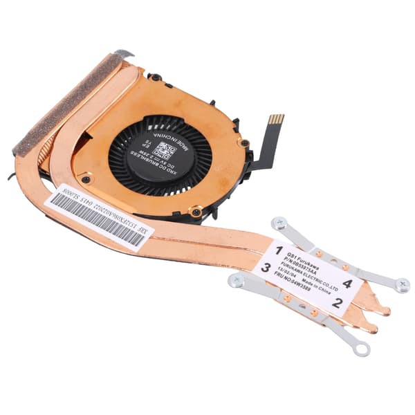 Holdbar Metal Laptop Køleplade CPU Køleventilator til ThinkPad X1 Carbon 1st