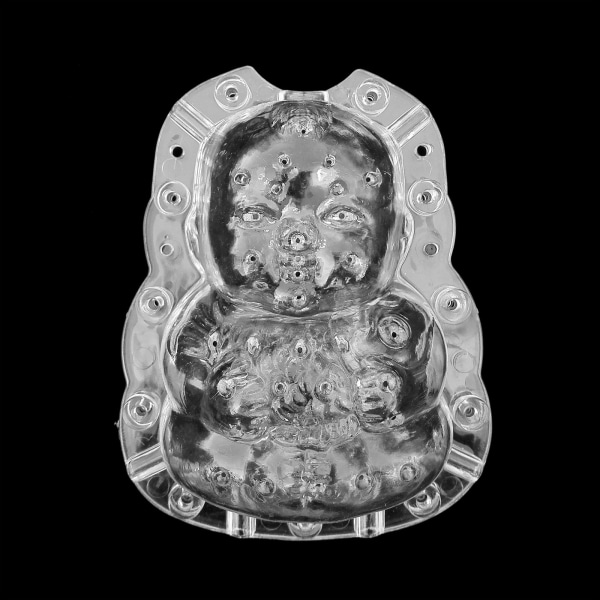 Buddhaformade molds Mould Anti-deformerad form Antioxidation Transparent frukttillväxtformningsverktyg E