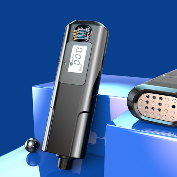 Alkoholtester Digital Skærm Genopladelige Alkoholmåler Analysatorer