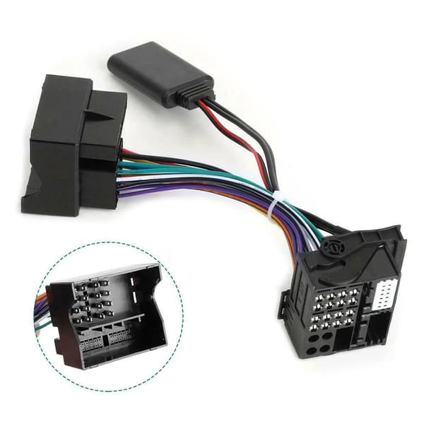 Multifunktionell Bil 3.5mm AUX Adapter Stöd Bluetooth-kompatibel för CD20 30/50