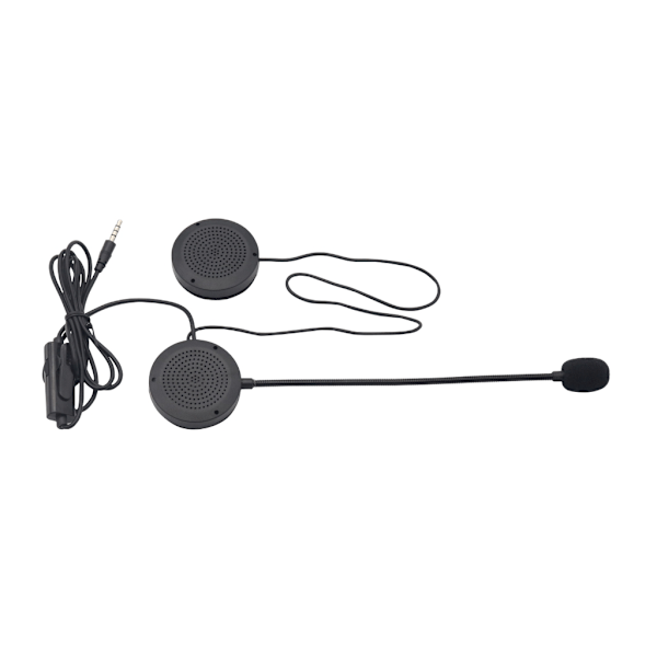 Hjälmheadset med högtalare & knappmikrofon Hjälmhögtalare för livespel