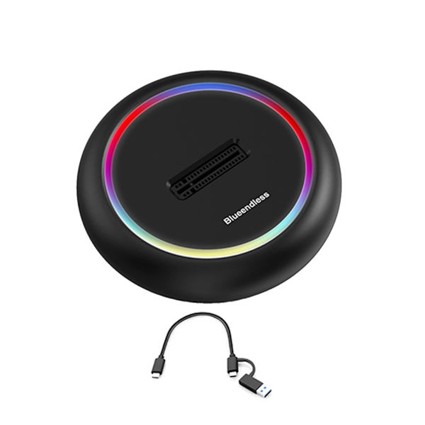 M.2 NGFF NVMe SSD Kabinet Ekstern SSD Case USB3.1 Solid State Docking Station Adapter Til M.2 2230 2242 2260
