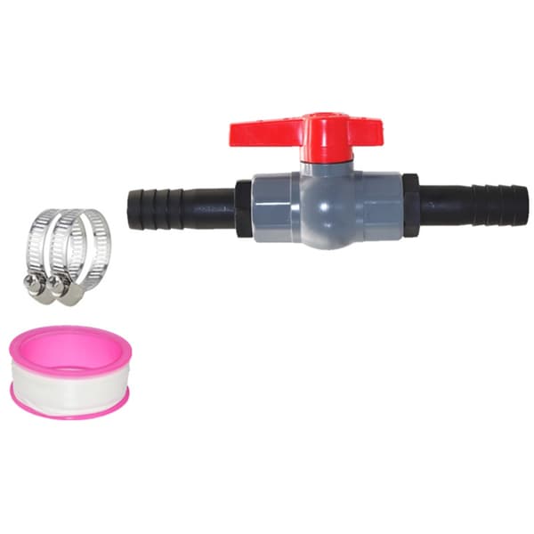 PVC Kuleventiler 40mm Hunfitting 32mm Slangeadapter For Vannsystemer