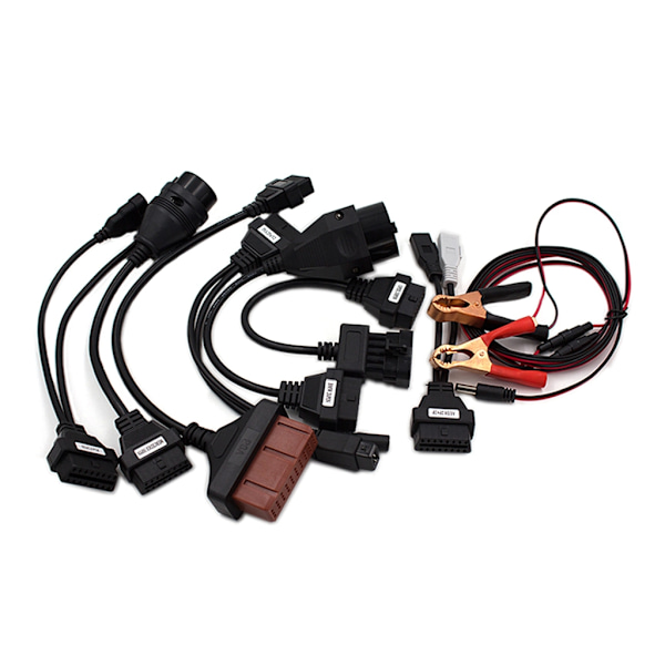 Komplett Set 8 Bilkabel Diagnostikkabel OBD-omvandlare Kabel för TCS CDP