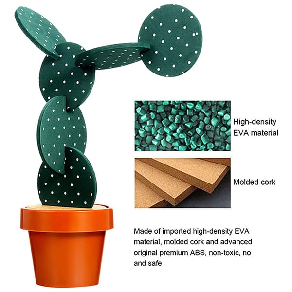 Nyhet Isolasjonsmatte Kopp Varmeisolasjon Sklisikker pute med blomsterpotteholder