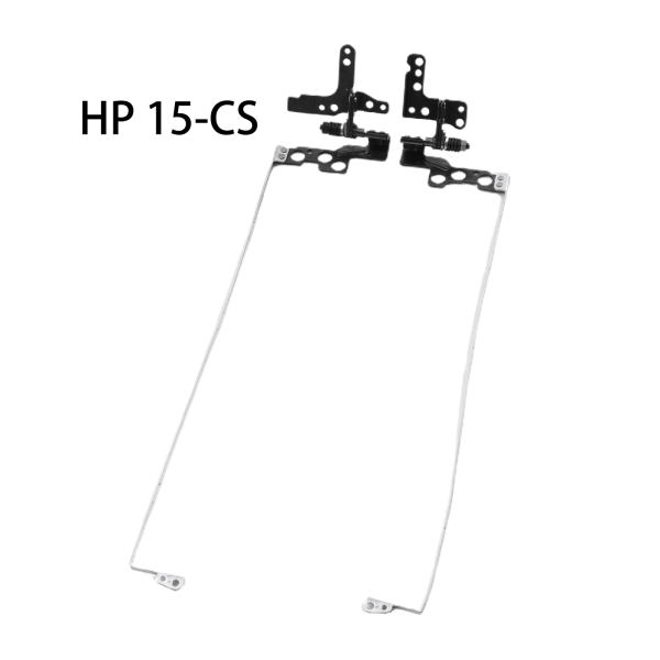 1-par bärbara ersättningar vänster och höger LCD-gångjärn för HP Pavilion 15-CW 15-CS TPN-Q208 TPN-Q210 bärbar dator gångjärn