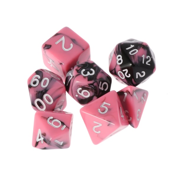 7st/ set tärningar för TRPG D4-D20 Flersidiga tärningar Polyhedral