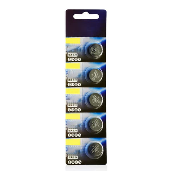 5 stk. CR1625 3V Lithium Knapbatterier til ure, lommeregnere, lang holdbarhed