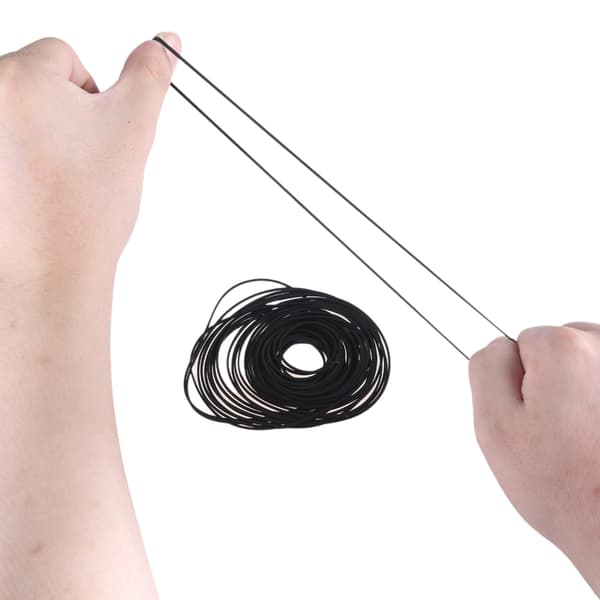 1mm/2mm/3mm Kassettebåndmaskinebælte Brede gummibælter til optager