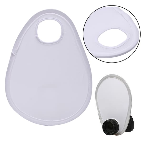 Universal Vikbar Fotoblixtlins Diffusor Reflektor för DSLR SLR Kamera