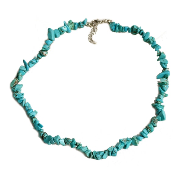 Bohemian Seaside Beach Style Formed Grus Ametist Nyckelbenskedja Kvinna Naturliga Mineral Kristall Pärlor Halsband Smycken null - 5