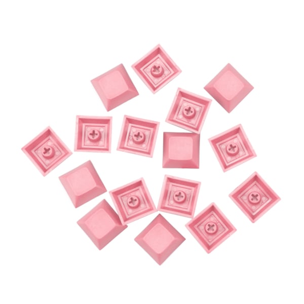 100 stk. Blandet Farge PBT Shine Through Keyset 1U DSA Profil Keycap Sett for Cherry MX Brytere Mekanisk Tastatur