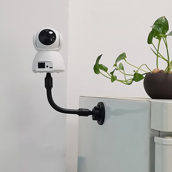 Magnetisk Säkerhetskamerahållare Ingen Borrinstallation Flexibel Justerbar Slang