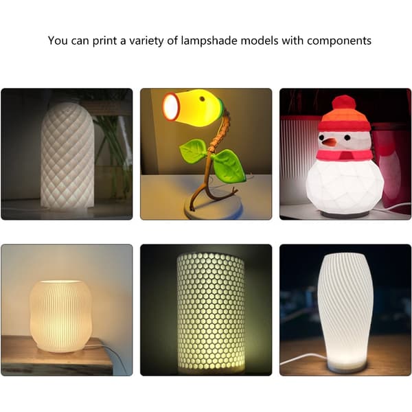 3D-tulostimien LED-valosarja Himmennettävä LED-valosarja LED-valokomponentit