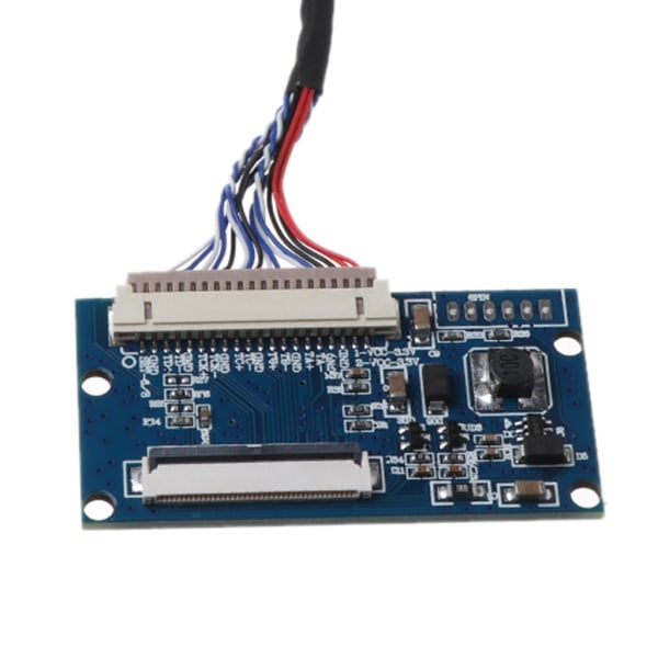 1Set LVDS 1ch 8Bit 20Pin till 40Pin TTL Signal LCD Driver Board Converter Board för 7-10,1 tum 1024x768 LCD-panel