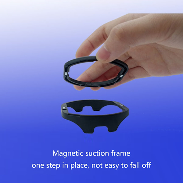 Lins Anti-Scratch Ringar Magnetiska fästen för PS VR2 Glasögon Protectors Lins Layer Magnetic Ram med förvaringsväska