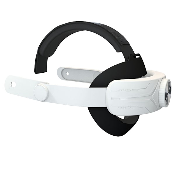 Justerbart huvudband för Quest3 Bekvämt VirtualReality-glasögon Huvudband Ergonomisk design för spelupplevelse Pure black