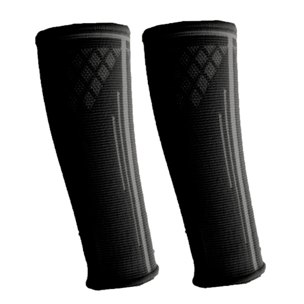 1 par volleybollarmsärmar Atletisk skytteärm Sportkompressionsarmärmar för fotboll Basketboll Baseball Black S