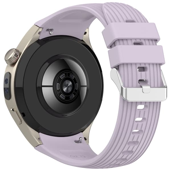 Silikonebånd til Watch 5 42mm/46mm Udskiftningsarmbånd Quick Release White 46 mm