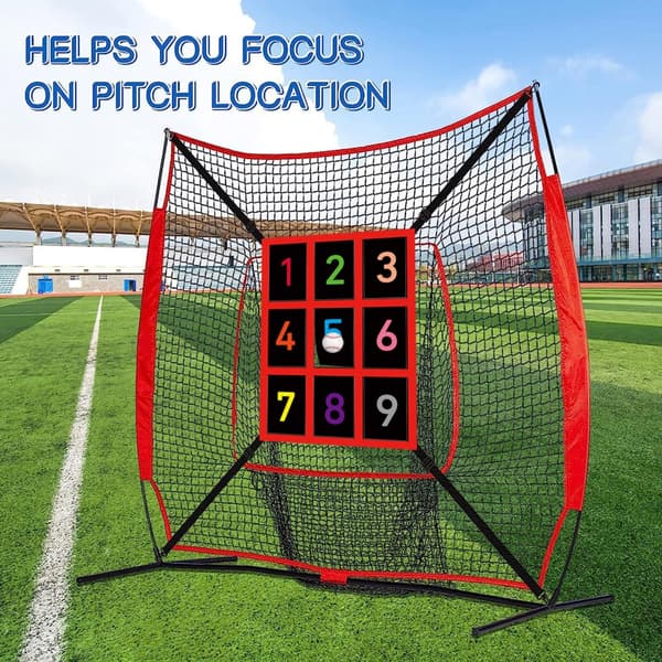 Baseball Træningsnet Baseball Strike Zone Net, Baseball Strike Zone Mål