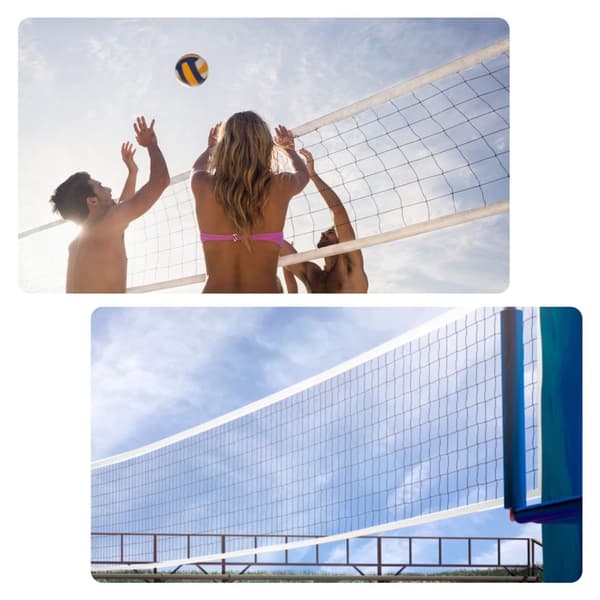 Universal Styles Volleyballnet Kraftig Type Bærbare Beach Volleyballnet