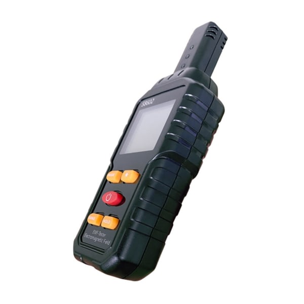 Geigers Counter Nuclear Radiation Detector LCD Display Yrke Beta Gamma X-rays Bärbar handhållen strålningsmonitor