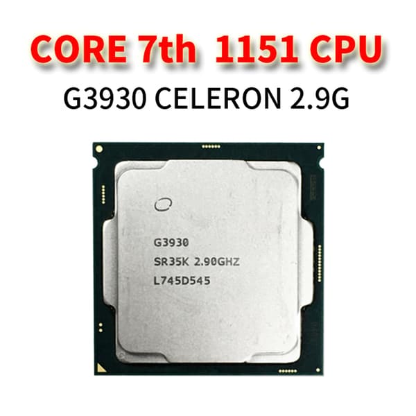 Intel Celeron G3930 G3900 2,9 GHz Dual-Core Dual-Thread CPU Processor 2 MB 51 W