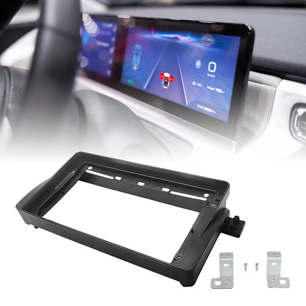 Udskiftnings 9-tommer bilradio frontpanel til E46 stereo radio panel