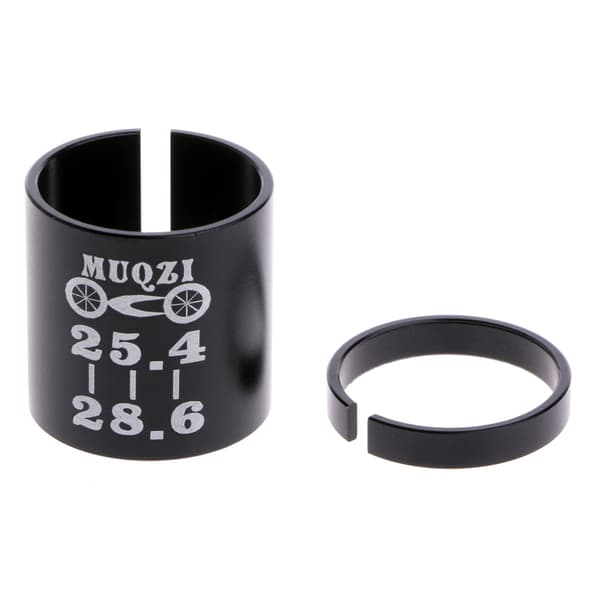 Bike Bicycle Ahead Stem Shim Reducer Conversion Variable Ring Set 25,4 till 28,6 mm