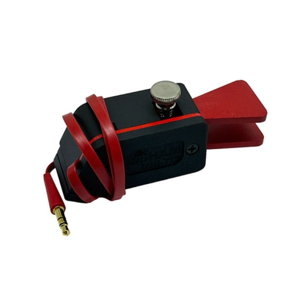 UNI715 CW-nøkkel Dobbel Padle Radio HAMs Send Telegram Morse Code-nøkkel for YEASUFT817 3.5mm DualChannel Output