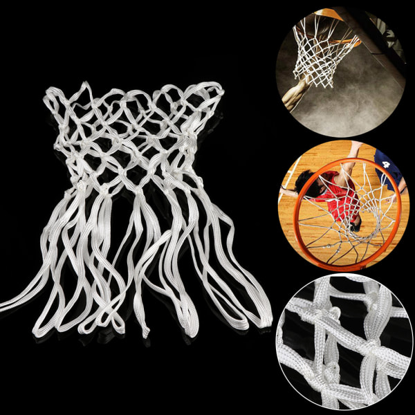 Deluxe Non Whip Replacement Basket Net Slitstark Rugged Nylon Hoop Goal for Ri