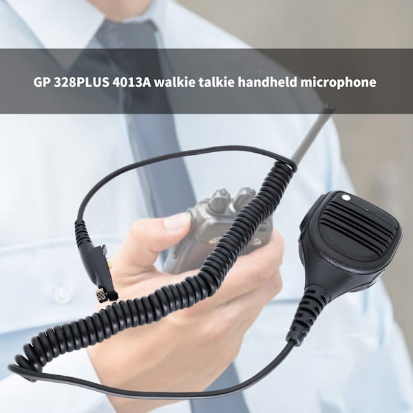 Axelmikrofon Effektiv Kommunikationsenhet för GP328plus GP338plus