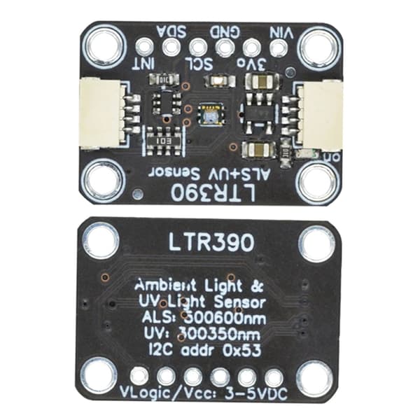 LTR390 280nm til 430nm Lyssensor Support I2C UART 3.3V 5V til Lys