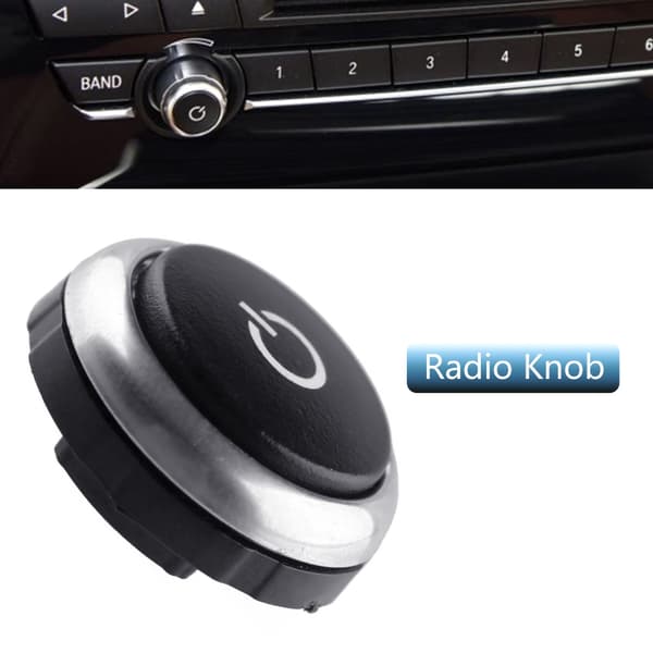 Ergonomiske bilstereo-lydstyrkeknapper, robuste udskiftninger til bilbrug